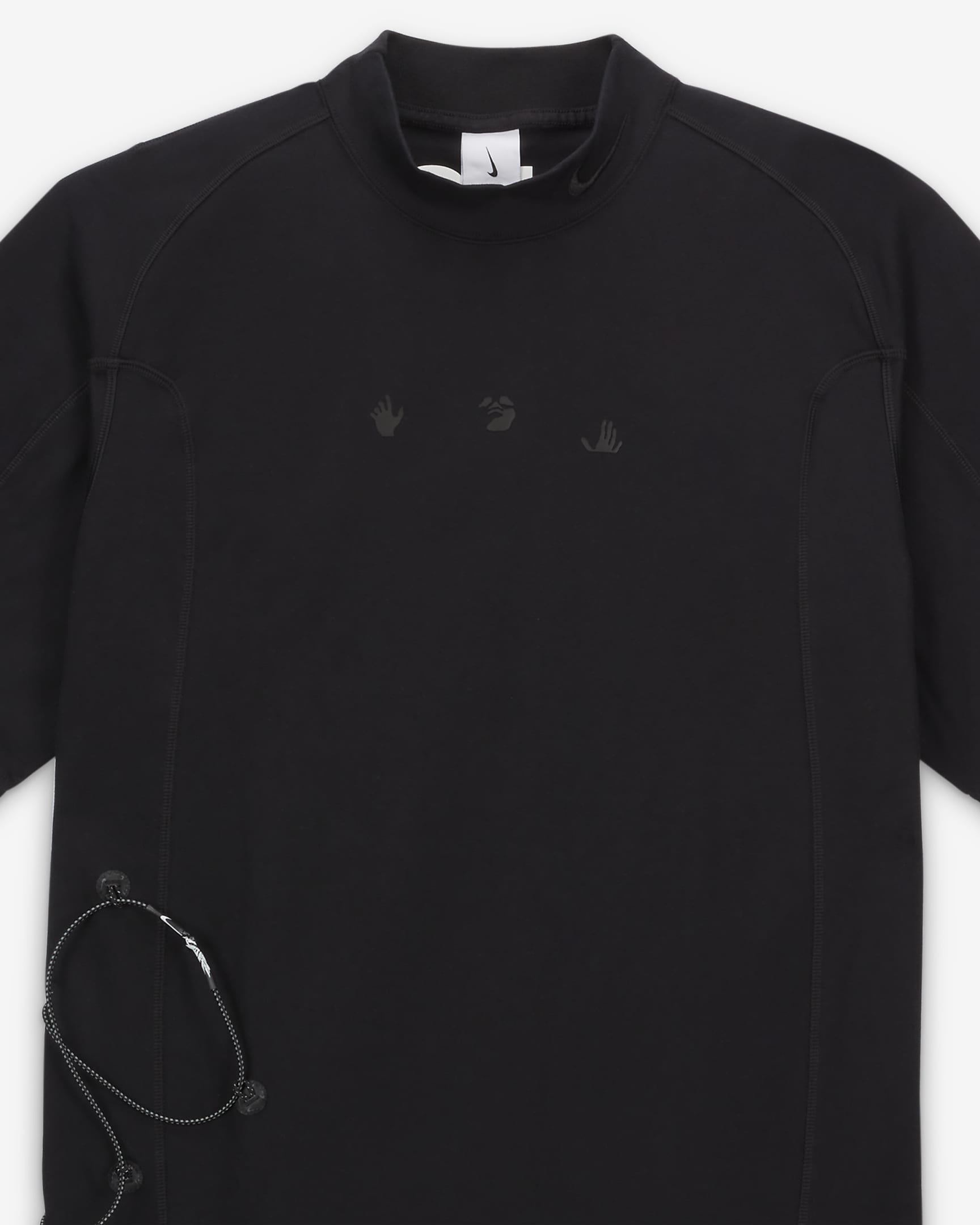 nike off white short sleeve top